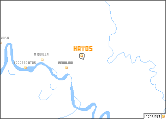 map of Hayos