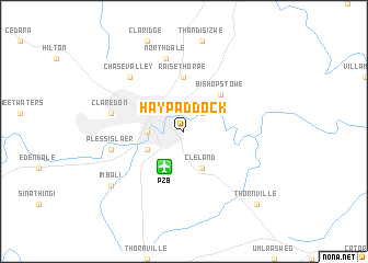 map of Hay Paddock