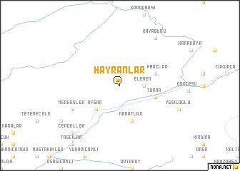 map of Hayranlar