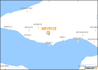 map of Hayriye