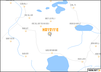 map of Hayriye