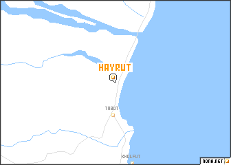 map of Hayrūt