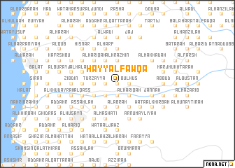 map of Ḩayy al Fawqā