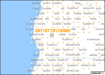 map of Ḩayy aţ Ţayyūnah