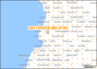 map of Ḩayy Ḑahr al Balāţah