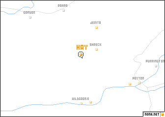 map of Hay