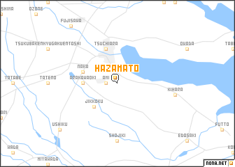 map of Hazamato
