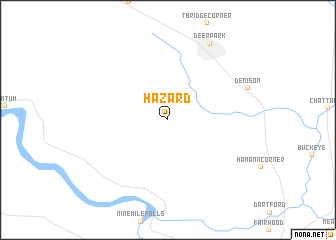 map of Hazard