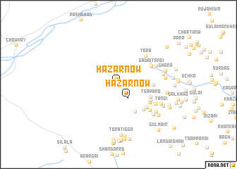 map of Hazār Now