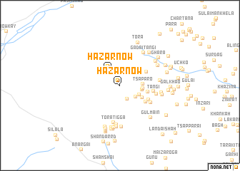 map of Hazār Now