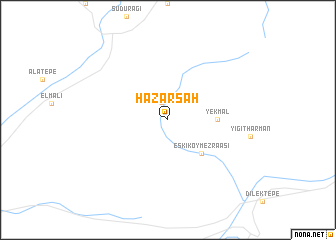 map of Hazarşah