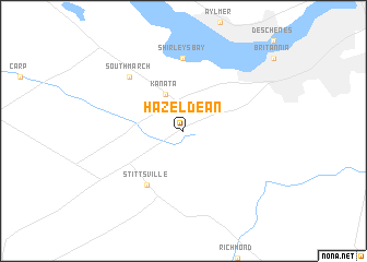 map of Hazeldean