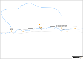 map of Hazel