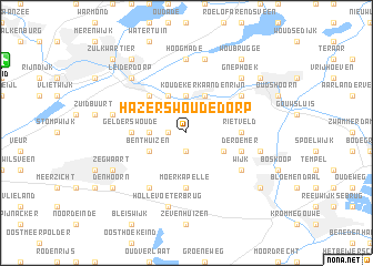 map of Hazerswoude-Dorp