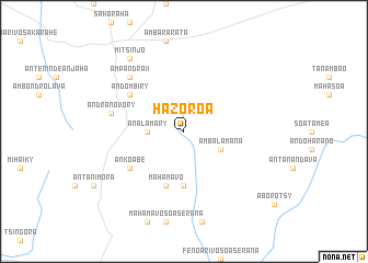 map of Hazoroa