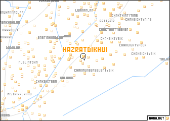 map of Hazrat di Khui