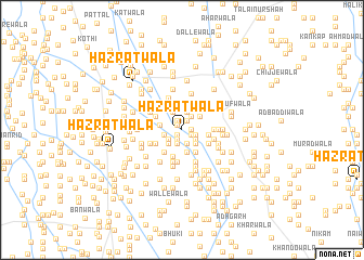 map of Hazratwāla