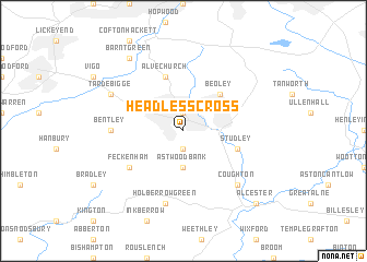 map of Headless Cross
