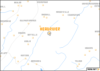 map of Head River