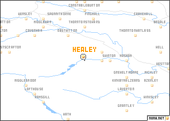 map of Healey