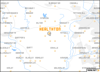 map of Healthton