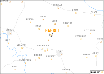 map of Hearin