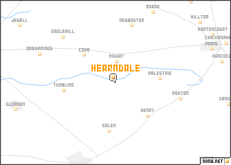 map of Hearndale