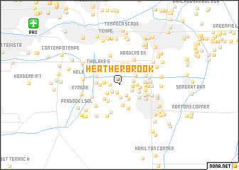 map of Heatherbrook