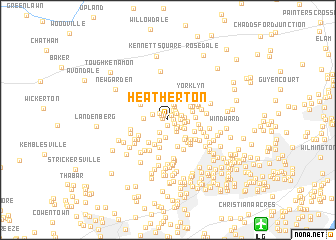 map of Heatherton
