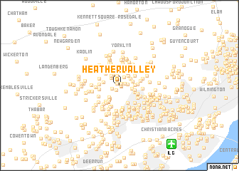 map of Heather Valley