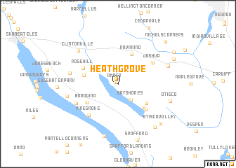 map of Heath Grove