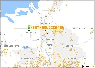 map of Heaths Blocks 39 and 40