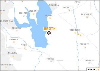 map of Heath