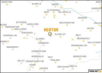 map of Heaton