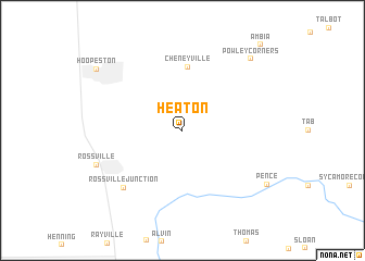 map of Heaton
