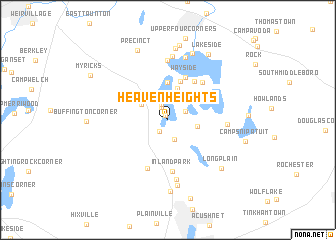 map of Heaven Heights