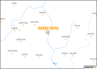 map of Hebachang