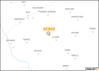 map of Hebao