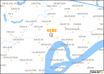 map of Heba