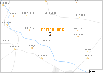map of Hebeizhuang