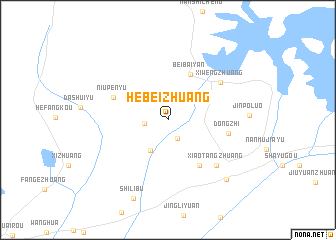 map of Hebeizhuang