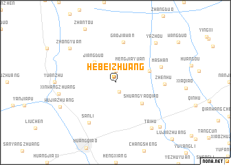 map of Hebeizhuang