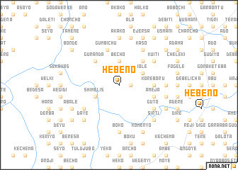 map of Hēbeno