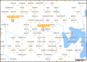 map of Hēbeno