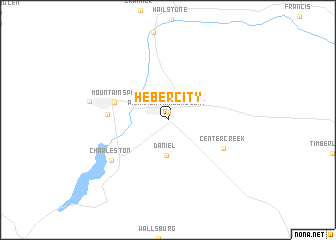 map of Heber City