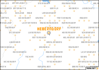 map of Heberndorf