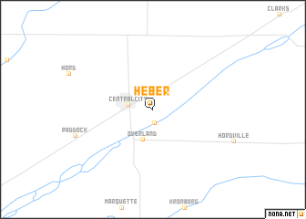 map of Heber