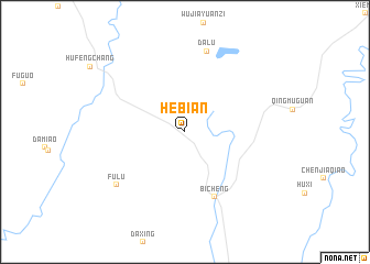 map of Hebian