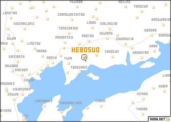 map of Hebosuo