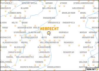 map of Hebrecht